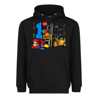 Black forklift birthday one Heavyweight Hoodie - Artiststas