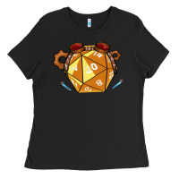Black Dnd Artificer Ladies Tee - minhPixels