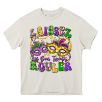 Cream laissez les bon temps rouler Heavy Core Tee - LillyAllenDesigns