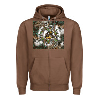 Chestnut natures circle of life Zipper Hoodie - CowhideDigitalArt