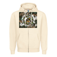 Sandshell natures circle of life Zipper Hoodie - CowhideDigitalArt