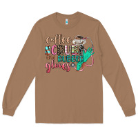 Toasted Coconut coffee scrubs and rubber gloves Long Sleeve Tee - CowGirlArtShop