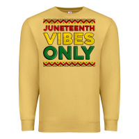 Antique Gold juneteenth vibes only Premium Sweatshirt - Artiststas