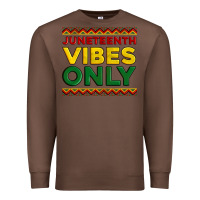 Chestnut juneteenth vibes only Premium Sweatshirt - Artiststas