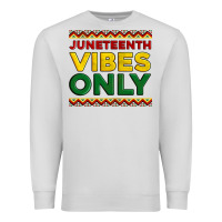 Dove Grey juneteenth vibes only Premium Sweatshirt - Artiststas
