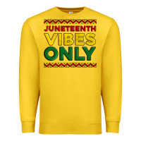 Lemon juneteenth vibes only Premium Sweatshirt - Artiststas
