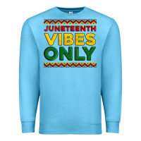 Ocean Blue juneteenth vibes only Premium Sweatshirt - Artiststas