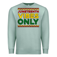 Seafoam juneteenth vibes only Premium Sweatshirt - Artiststas