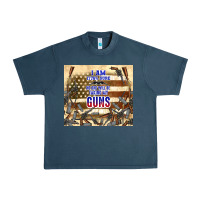 Midnight Navy no one will be taking my guns Urban Heavy Tee - TumblerDesignByShophia