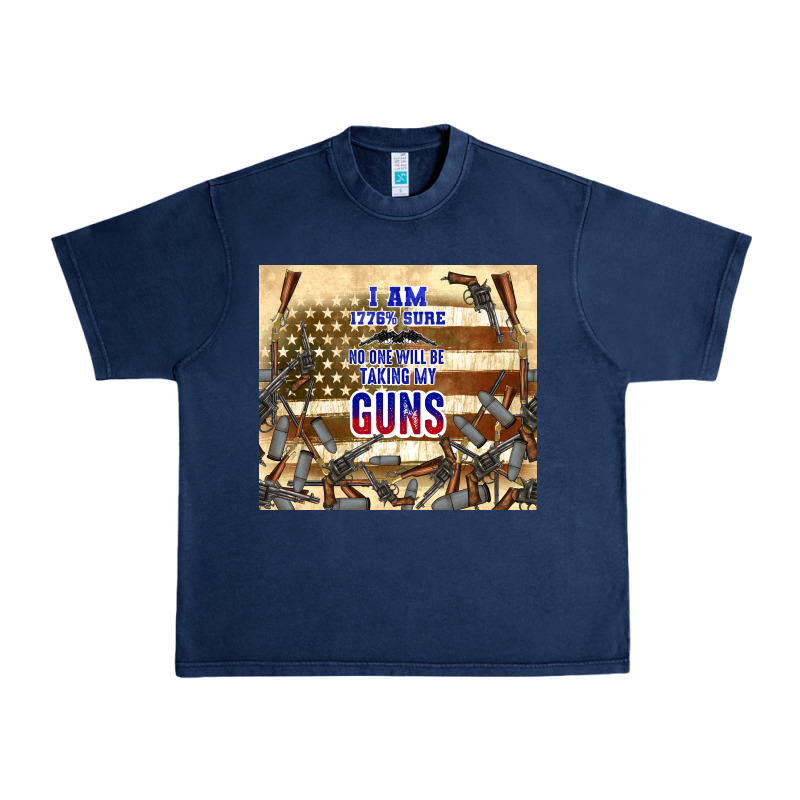 No One Will Be Taking My Guns Urban Heavy Tee by TumblerDesignByShophia | Teevron