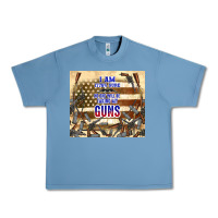 Pebble Blue no one will be taking my guns Urban Heavy Tee - TumblerDesignByShophia