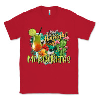 Red Midnight Margaritas Classic Tee - texasbilliewilder