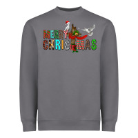 Storm Merry christmas cross Heavyweight Sweatshirt - FaDigitalArtStudio