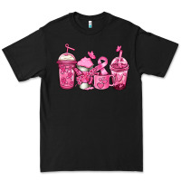 Black breast cancer coffee Premium Tee - Jasminsmagicworld