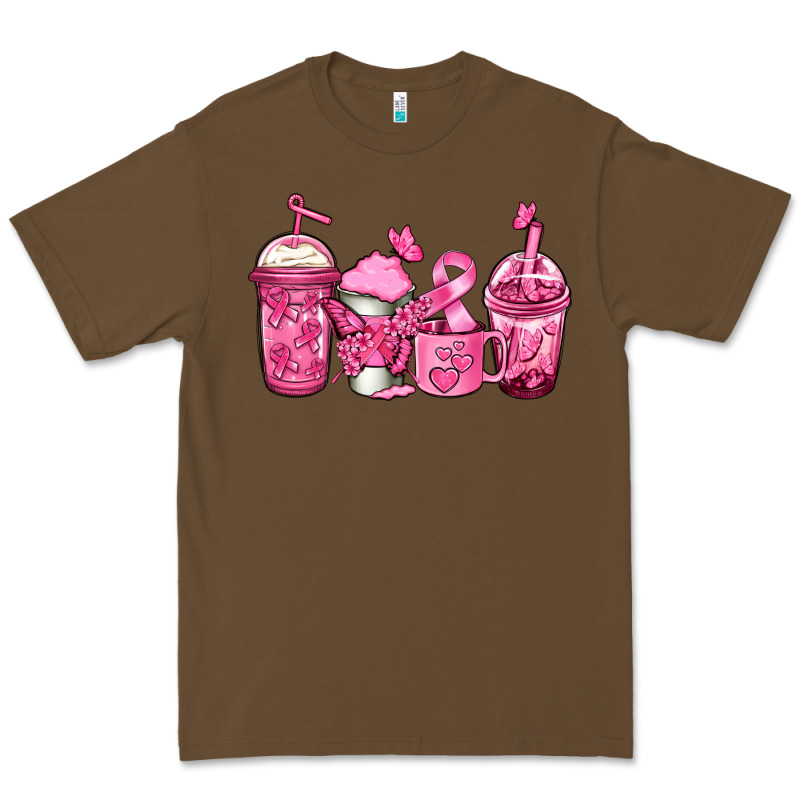Breast Cancer Coffee Premium Tee by Jasminsmagicworld | Teevron