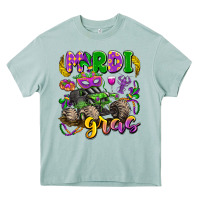 Arona mardi gras monster truck Heavy Core Tee - LillyAllenDesigns