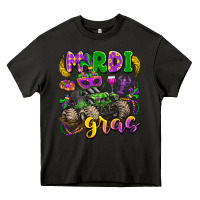 Asphalt mardi gras monster truck Heavy Core Tee - LillyAllenDesigns