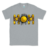 Heather Grey mom lacrosse Classic Tee - RacoonDesign