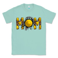 Seafoam mom lacrosse Classic Tee - RacoonDesign
