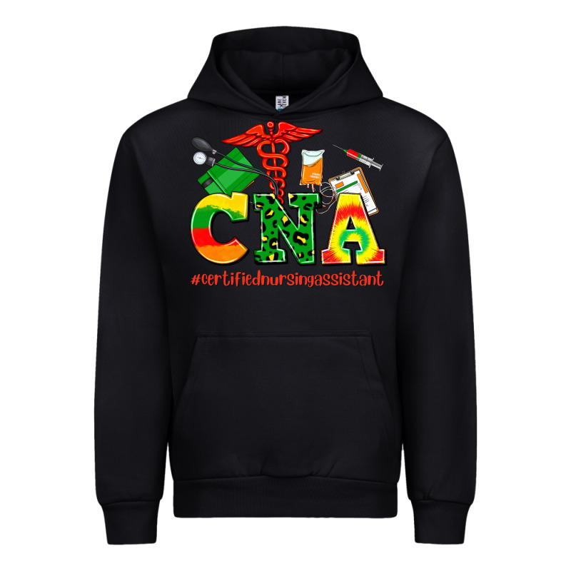 Cna Juneteenth Certified Nursing Assistant Urban Hoodie by AdoDesignShop | Teevron