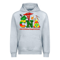 Heather Grey cna juneteenth certified nursing assistant Urban Hoodie - AdoDesignShop