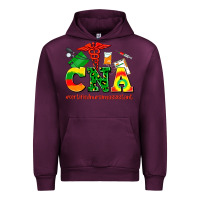 Mauve Wine cna juneteenth certified nursing assistant Urban Hoodie - AdoDesignShop