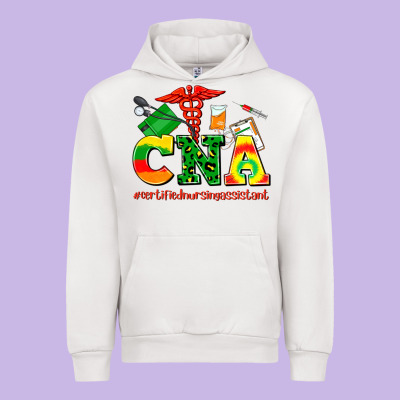 Cna Juneteenth Certified Nursing Assistant Urban Hoodie Designed By Adodesignshop