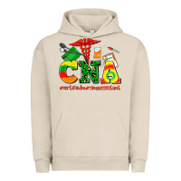 Pigment French Oak cna juneteenth certified nursing assistant Urban Hoodie - AdoDesignShop