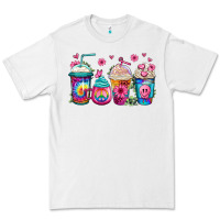 White tie dye hippie coffee cups Premium Tee - Jasminsmagicworld