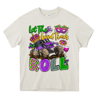 Cream let the good times roll with mardi gras monster tr Heavy Core Tee - LillyAllenDesigns