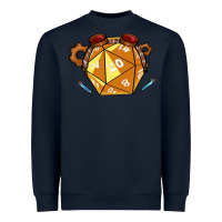 Navy Dnd Artificer Heavyweight Sweatshirt - minhPixels