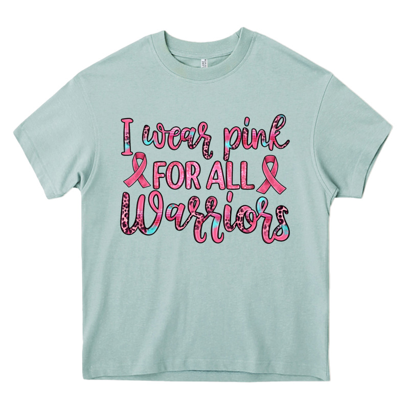 I Wear Pink For All Warriors Heavy Core Tee by JahusDesignShop | Teevron