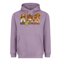 Lavender fall gnomes pumpkin sunflowers Heavyweight Hoodie - Artiststas
