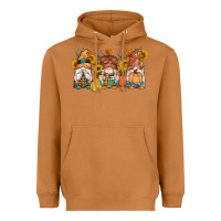Meerkat fall gnomes pumpkin sunflowers Heavyweight Hoodie - Artiststas
