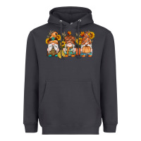 Smoke fall gnomes pumpkin sunflowers Heavyweight Hoodie - Artiststas