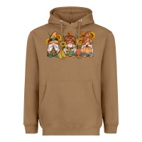 Toasted Coconut fall gnomes pumpkin sunflowers Heavyweight Hoodie - Artiststas
