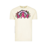 Vintage Arctic Cancer ribbon rainbow Cancer Awareness Vintage Tee - HowdyJamesFarm