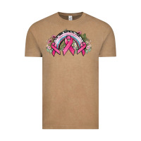 Vintage Coffee Cancer ribbon rainbow Cancer Awareness Vintage Tee - HowdyJamesFarm