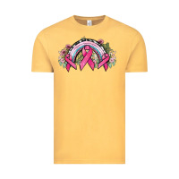 Vintage Mustard Cancer ribbon rainbow Cancer Awareness Vintage Tee - HowdyJamesFarm