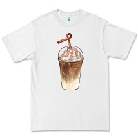White iced coffee with cream Premium Tee - BarkalooDesign