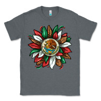 Charcoal Heather Mexican Sunflower Classic Tee - texasbilliewilder