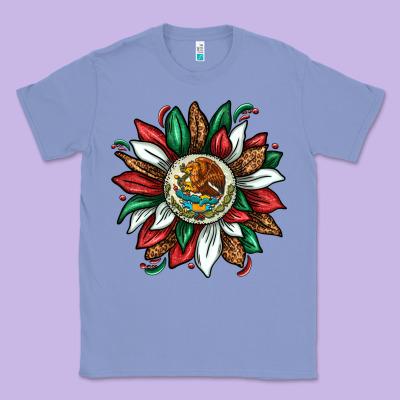Mexican Sunflower Classic Tee Designed By Texasbilliewilder