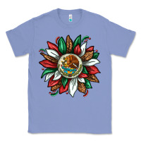Colony Blue Mexican Sunflower Classic Tee - texasbilliewilder