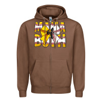 Chestnut Mama Of Both Zipper Hoodie - CowhideDigitalArt