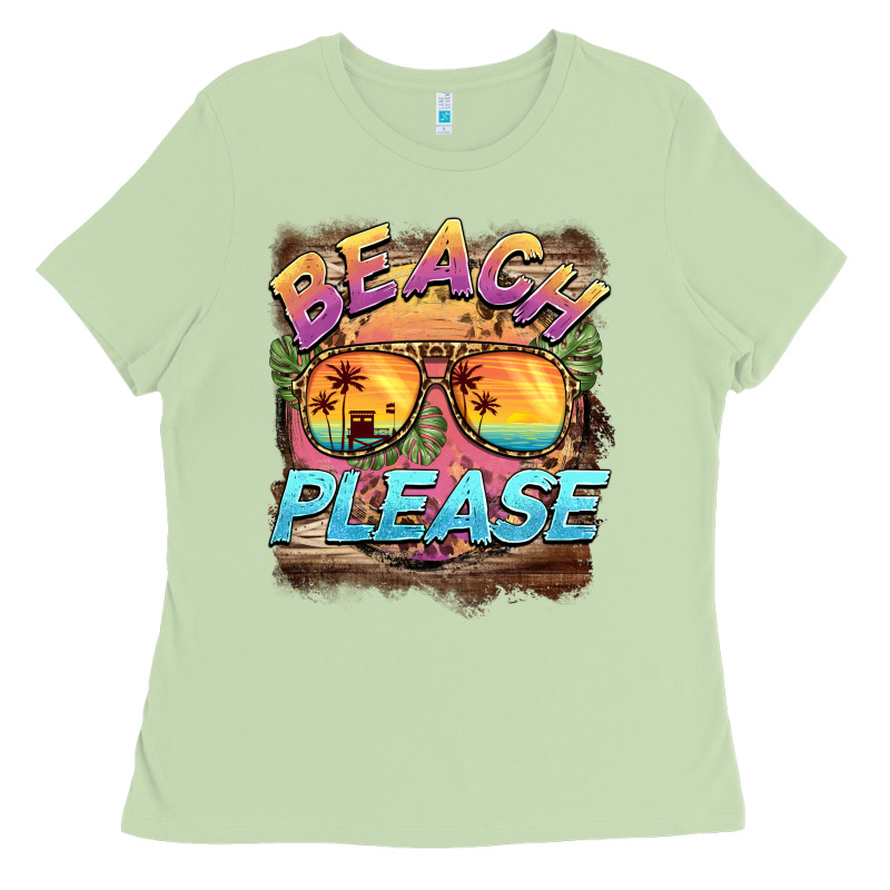 Becach Please Ladies Tee by BarkalooDesign | Teevron