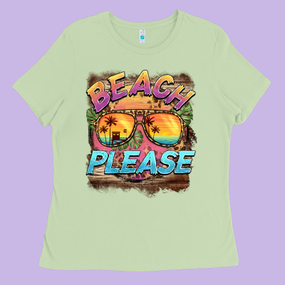 Becach Please Ladies Tee Designed By Barkaloodesign