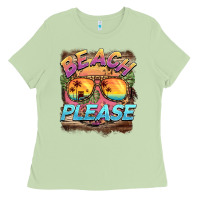 Matcha becach please Ladies Tee - BarkalooDesign