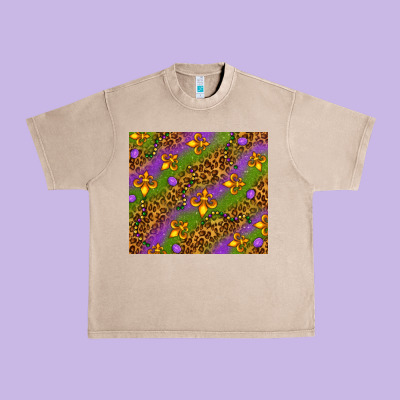 Mardi Gras Tumbler Urban Heavy Tee Designed By Howdyjamesfarm