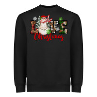 Love Christmas Snowman Heavyweight Sweatshirt | Teevron