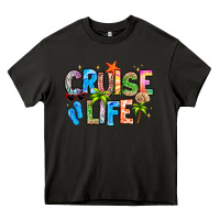 Asphalt cruise life Heavy Core Tee - LillyAllenDesigns